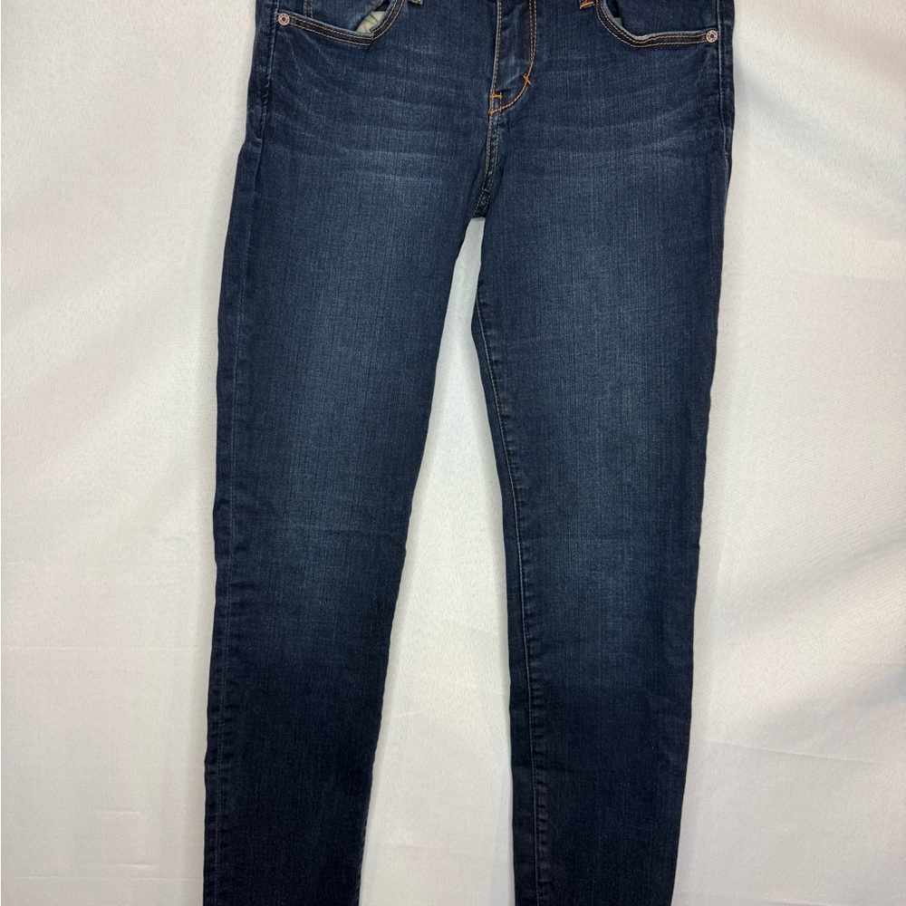 Abercrombie & Fitch Blue Skinny Jeans with Stretch